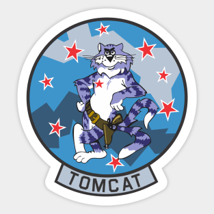 Grumman F-14 Tomcat - Aggressor Patch Sticker